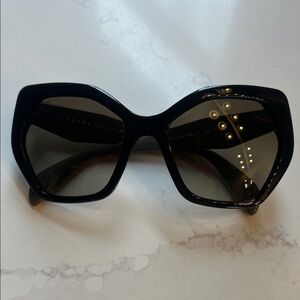 Prada Oversized Black Sunglasses